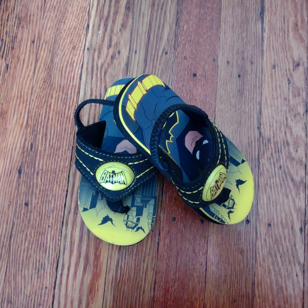Batman sandals for toddlers